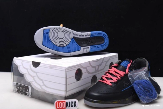 Rep Retro Low Blue SP Off-White Jordan DJ4375-004 Black 2 0701